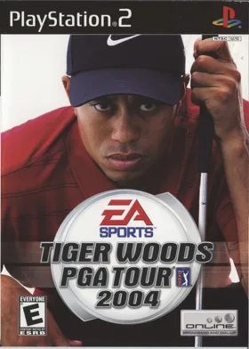 Tiger Woods PGA Tour 2004 box cover front